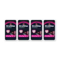 Huggies DryNites luierbroekje meisje 4-7 jr 4pck
