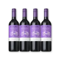 Cono Sur Bicicleta Merlot 4 flessen