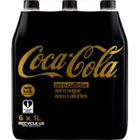Coca-Cola Zero caffeine zero sugar 6-pack bel