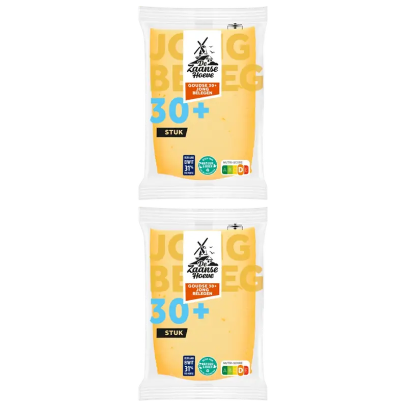 De Zaanse Hoeve Jong belegen 30+ stuk 2-pack