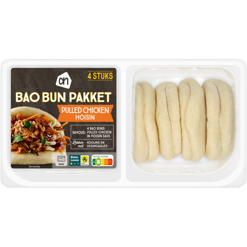 AH Bao bun pulled chicken