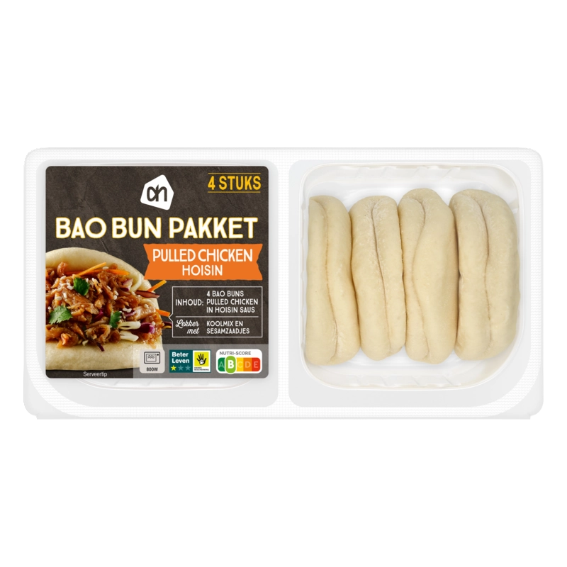 AH Bao bun pulled chicken