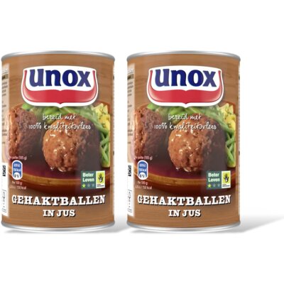 pdp-image-Unox Gehaktballen in jus 2-pack