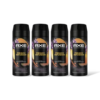 pdp-image-Axe Peach infusion deodorant bodyspray 4pack