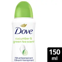 Dove Go fresh cucumber anti-transpirant spray