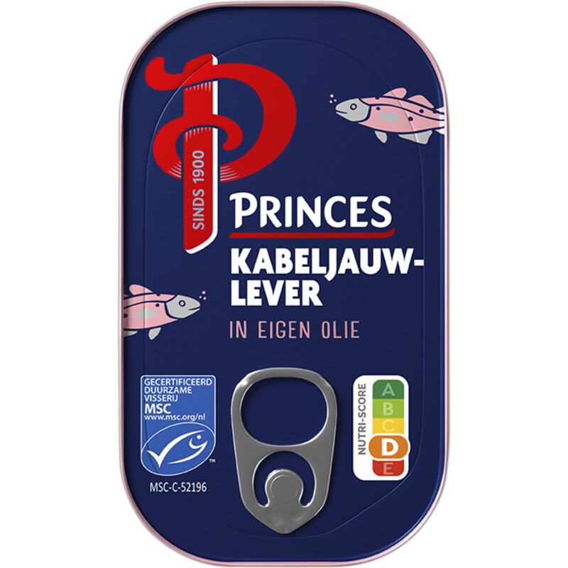 Een afbeelding van Princes Kabeljauwlever