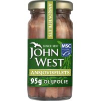 Een afbeelding van John West Ansjovisfilets olijfolie
