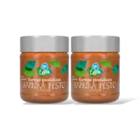 AH Terra Hartige pindakaas paprika-pesto 2-pack