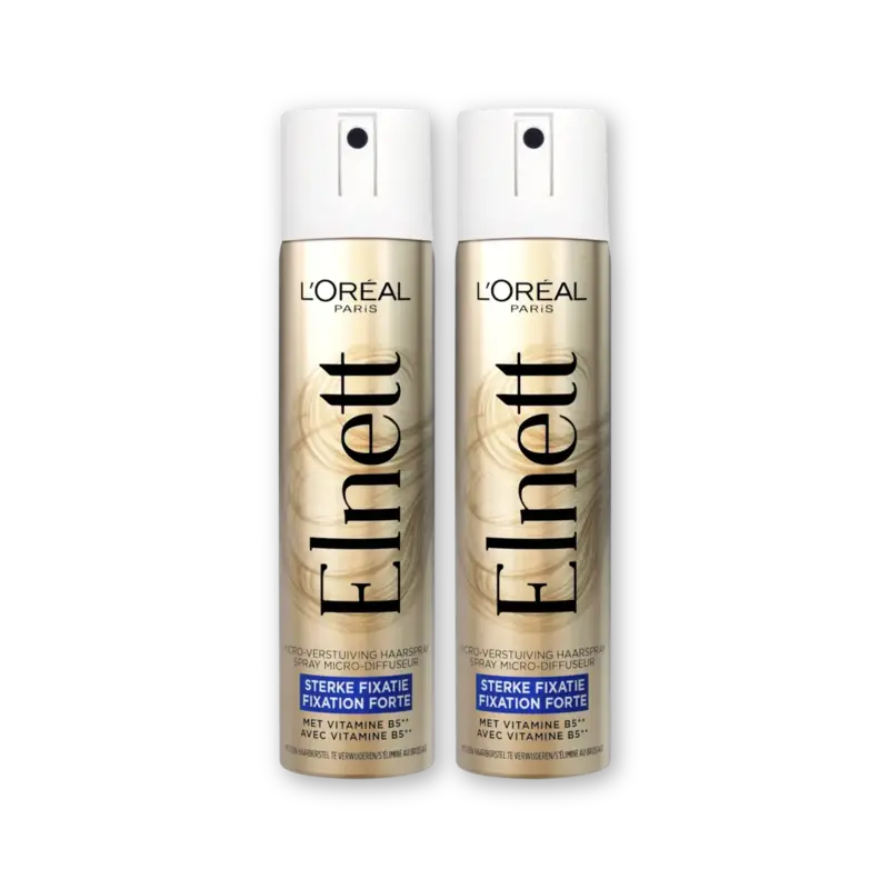 Elnett Satin sterke fixatie haarspray 2-pack
