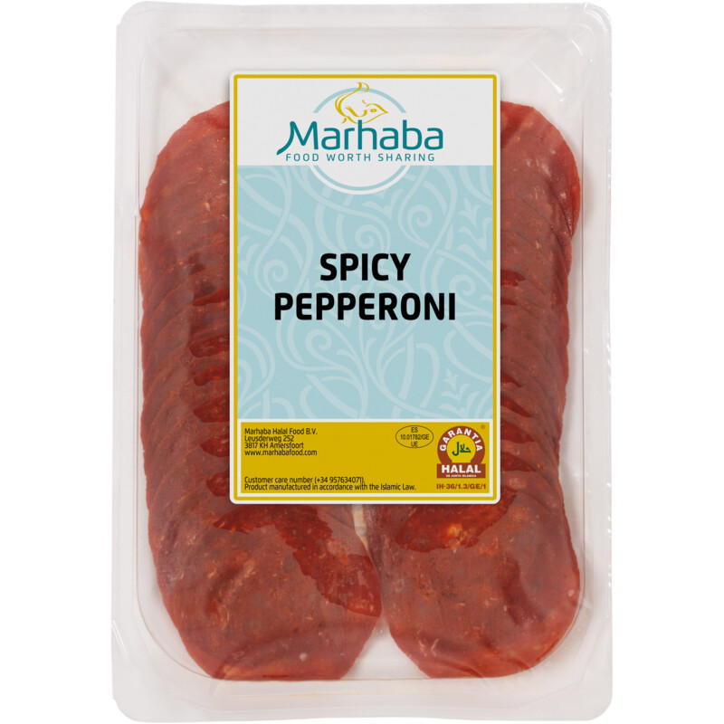 Een afbeelding van Marhaba Spicy pepperoni