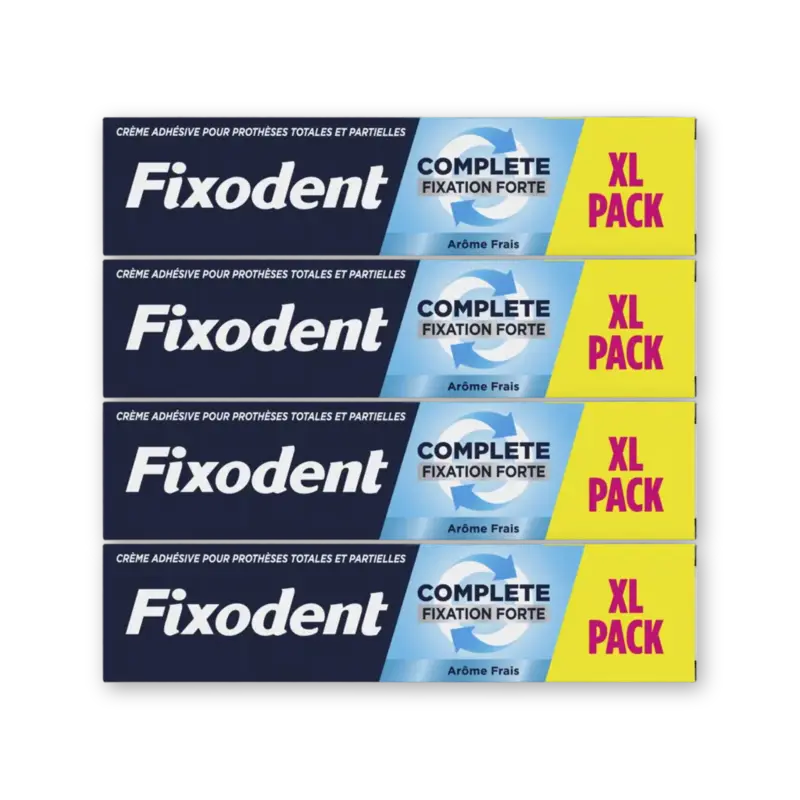 Fixodent Kleefpasta complete XL pack 4-pack