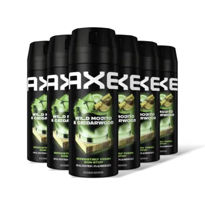 pdp-image-Axe Mojito & cedarwood deo bodyspray 6-pack
