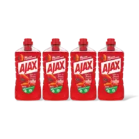 Ajax Rode bloemen allesreiniger 4-pack