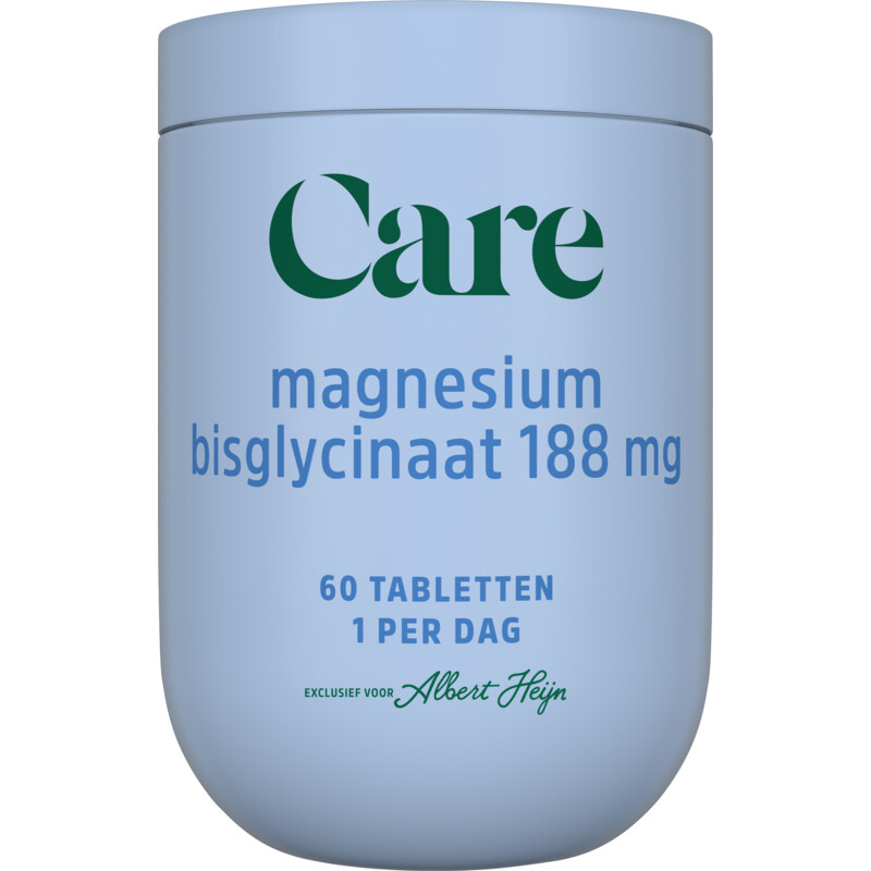 Een afbeelding van Care Magnesium bisglycinaat 188mg