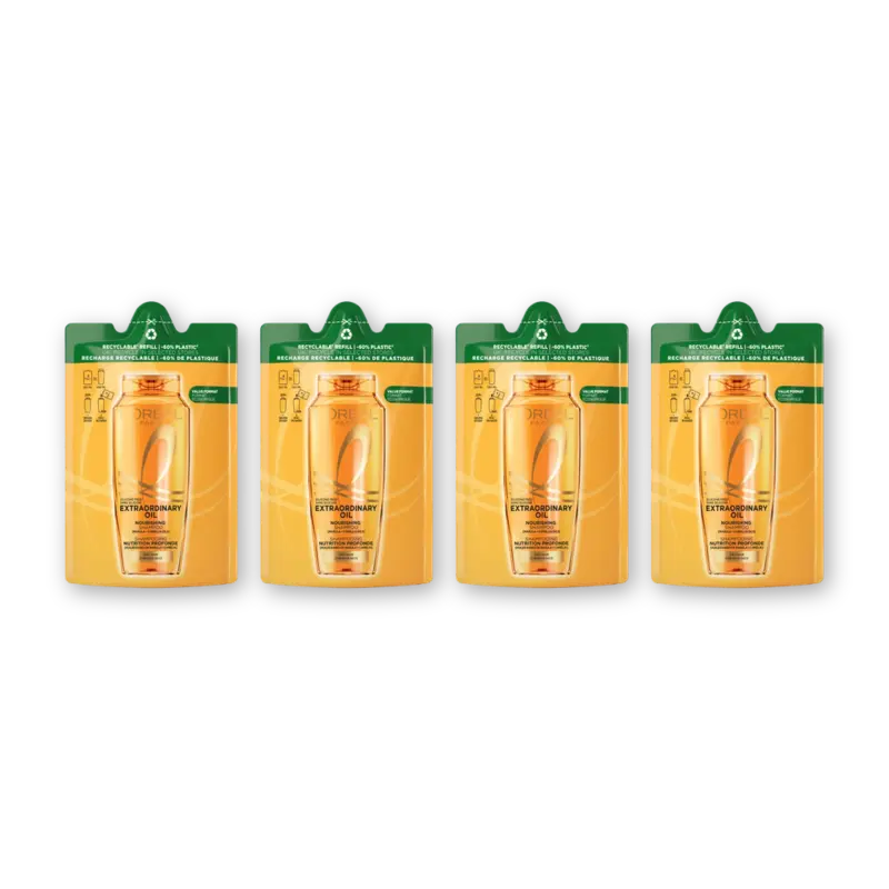 L'Oréal Paris Elvive Extraordinary oil shampoo ref 4-pack