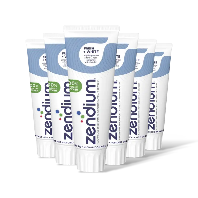 Zendium Fresh + white 6-pack