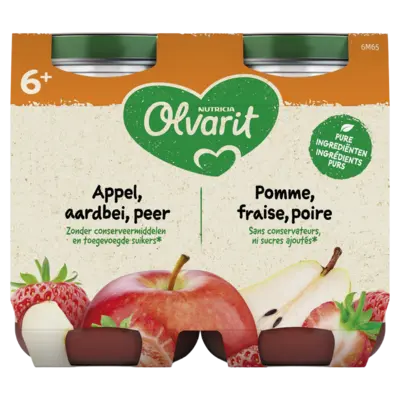pdp-image-Olvarit Appel aardbei peer 6m+