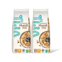 AH Glutenvrij Krokante muesli met noten 2-pack