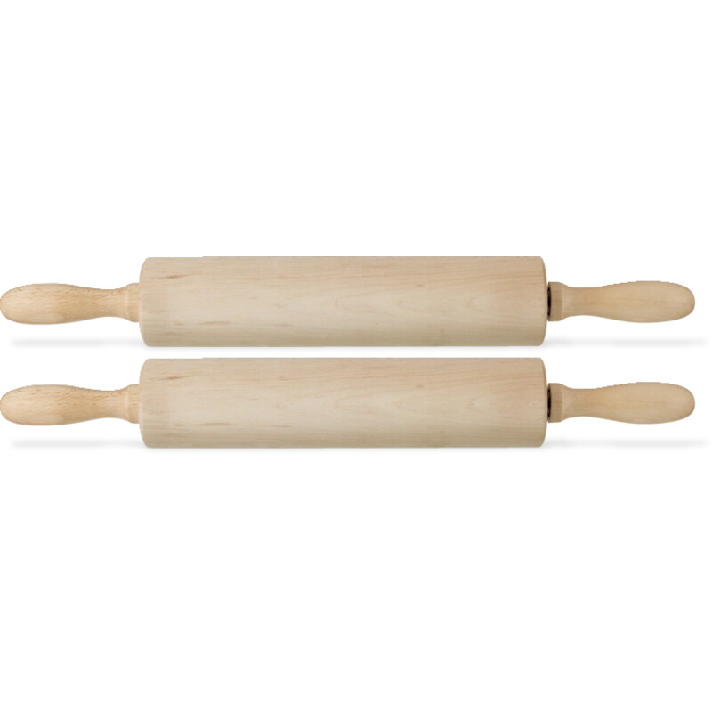 AH Beukenhouten deegroller 2-pack