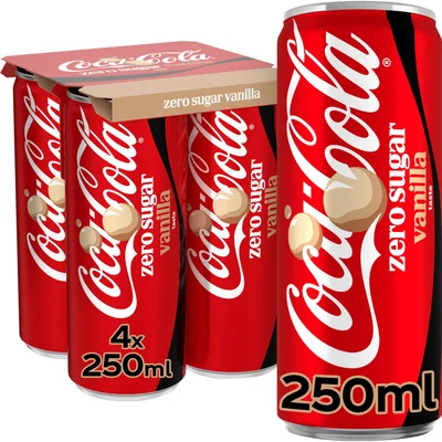 pdp-image-Coca-Cola Zero sugar vanilla 4-pack