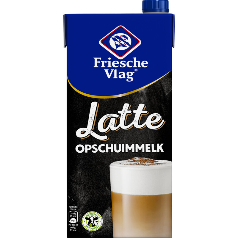 Een afbeelding van Friesche Vlag Latte opschuimmelk