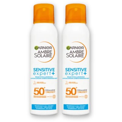 pdp-image-Ambre Solaire Solaire Sensitive expert+ mist spf50 2pk