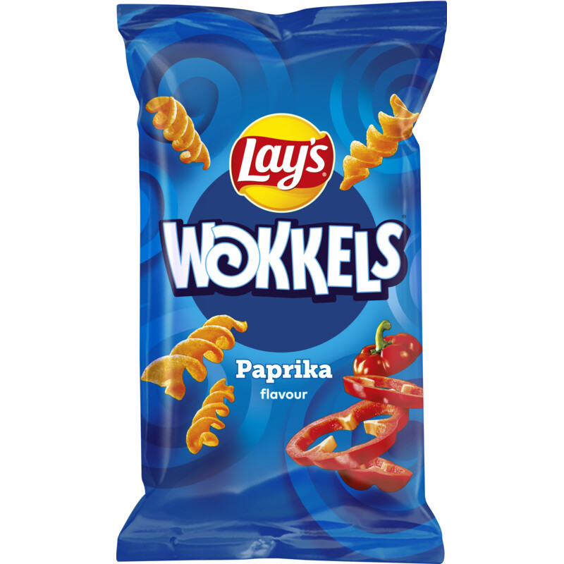 Een afbeelding van Lay's Wokkels paprika