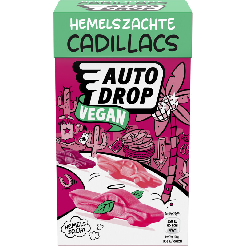 Een afbeelding van Autodrop Hemelszachte vegan cadillacs