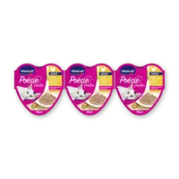 Vitakraft Poesie creation kip & groente saus 3-pck