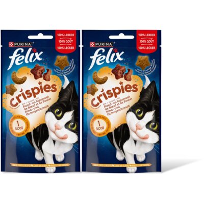 pdp-image-Felix Crispies rund & kipsmaak kattensnack 2pk