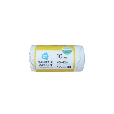pdp-image-AH Sanitairzakken met handvatten 10 liter