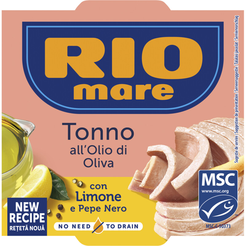 Een afbeelding van Rio Mare Tonijn limone e pepe nero