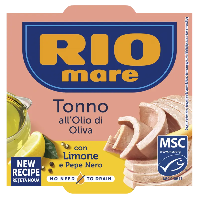 Rio Mare Tonijn limone e pepe nero