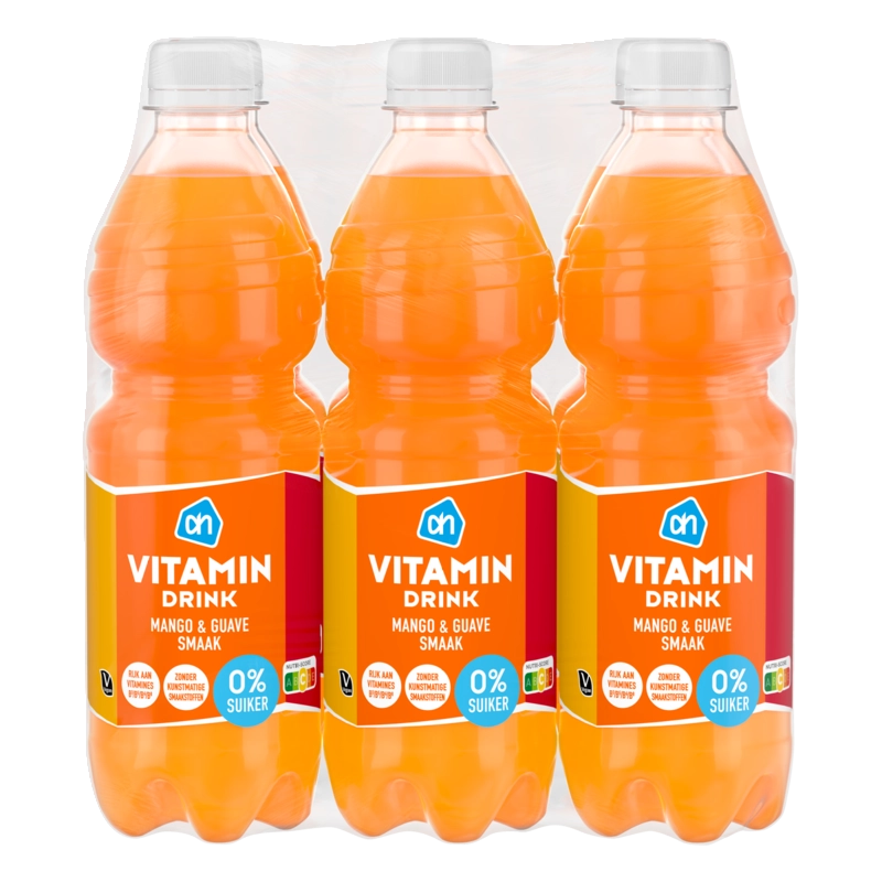 Vitamin drink mango guave 0% 6-pack