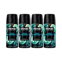 Axe Aqua bergamot deo bodyspray 4-pack