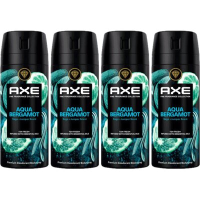 pdp-image-Axe Aqua bergamot deo bodyspray 4-pack
