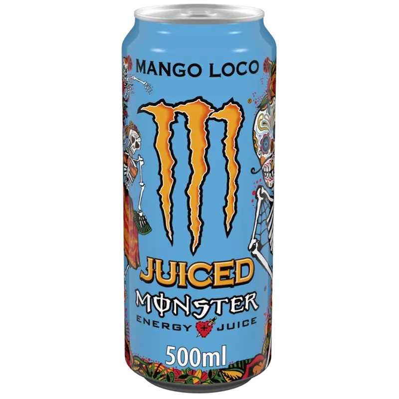 Monster Juiced mango loco bel
