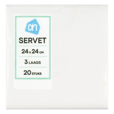 pdp-image-AH Servetten wit 3-laags