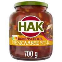 Hak Bonenschotel Mexicaans