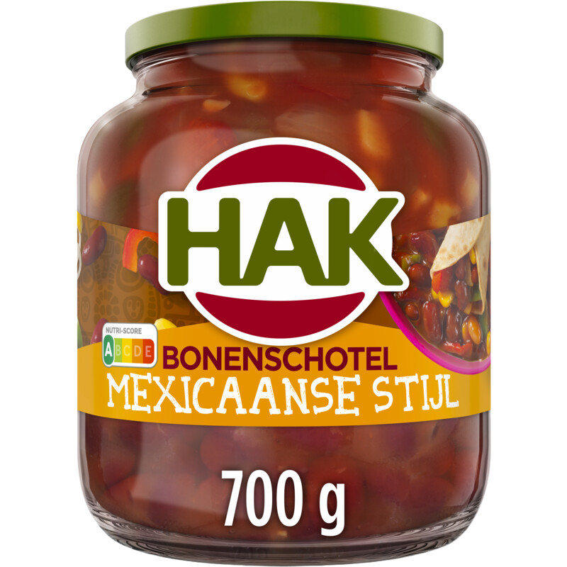 Een afbeelding van Hak Bonenschotel Mexicaans