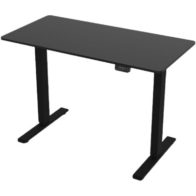 pdp-image-Brixy Zit sta bureau elektrisch zwart 140x60cm