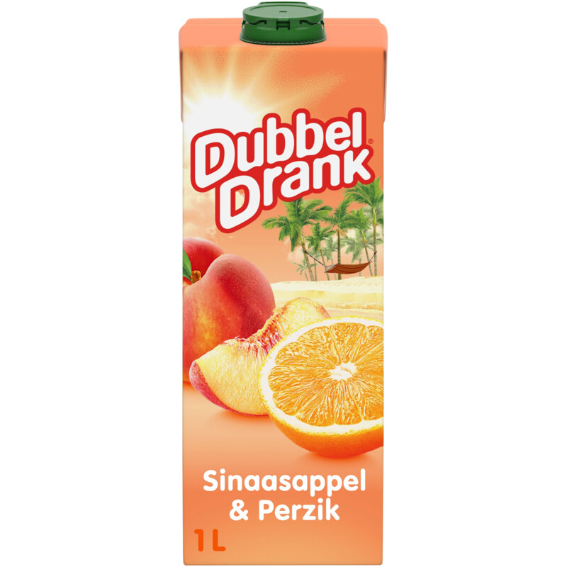 DubbelDrank Sinaasappel & perzik
