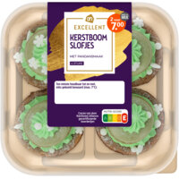 Een afbeelding van AH Excellent Kerstboom slofjes met pandansmaak