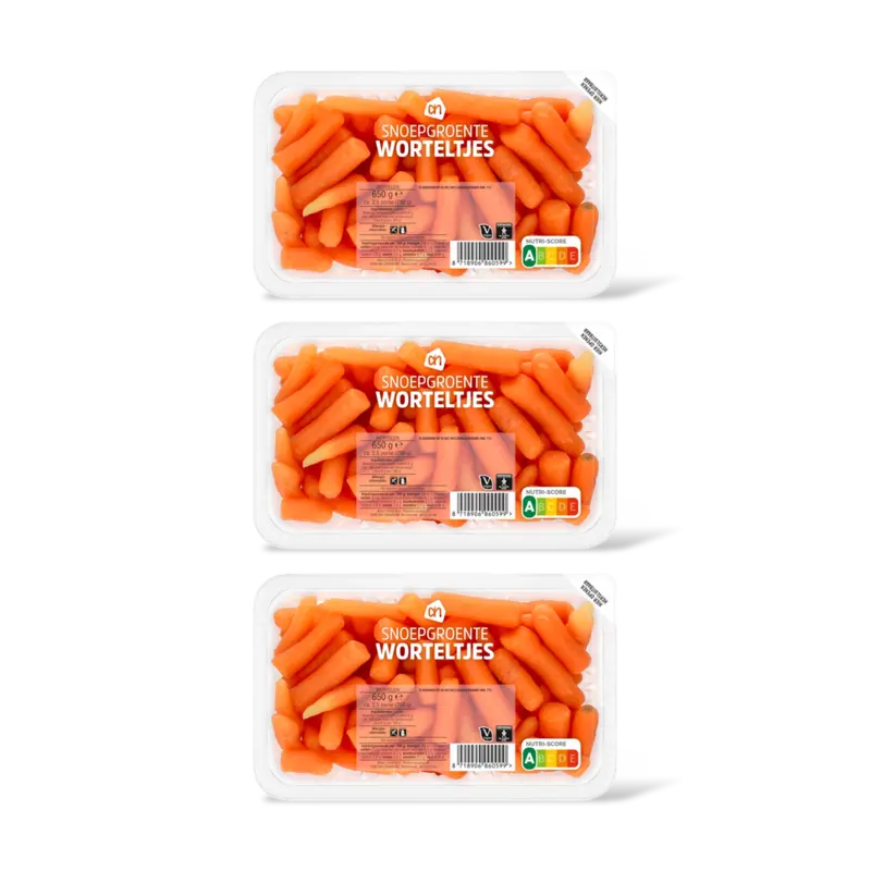 AH AH Snoepgroente worteltjes 3-pack