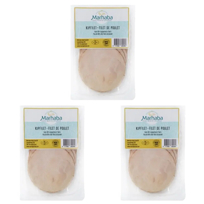 Marhaba Kipfilet 3-pack