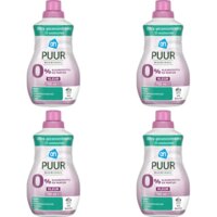 Een afbeelding van AH Puur vloeibaar wasmiddel kleur 4-pack