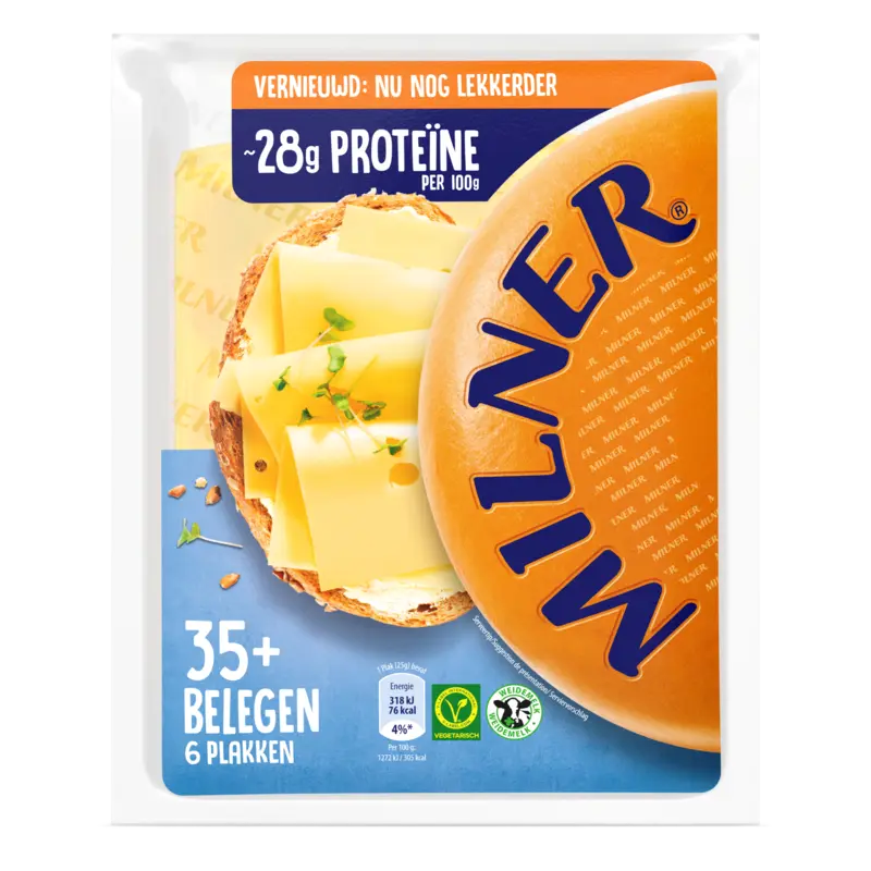 Milner Belegen 35+ plakken