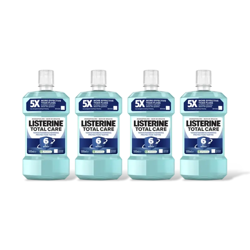 Listerine Mondwater anti-tandsteen active 4-pack