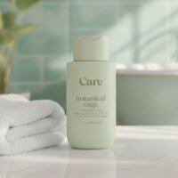 Een afbeelding van Care Botanical sage shower gel