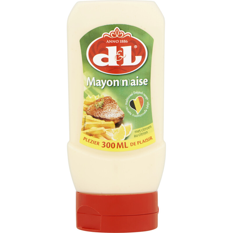 Een afbeelding van D&L Mayonaise met citroen bel